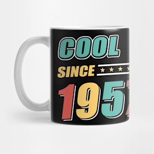 Cool Since Year 1957 Birthday Mug